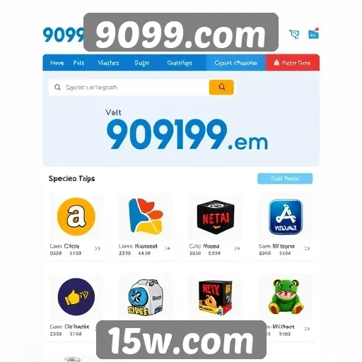 Navegação e usabilidade do site 9099.com